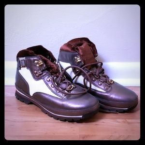 Timberland euro hikers metallic & velour